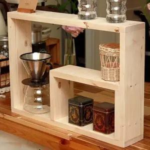 SE0등급 삼나무 주방 정리함 다용도 수납장 선반세트 모니터받침대 책상정리 수납함 원목