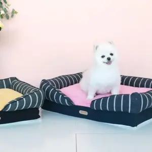 강아지 방석 쿠션 베드 심플 애견 고양이 매트 M
