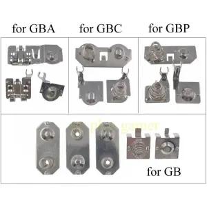 듀얼센스엣지 1-10세트 배터리 스프링 접점 닌텐도 게임보이 어드밴스 게임기 금속 GBA GBC GB GBP용