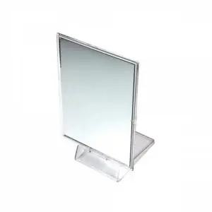 WL 탁상용 투명 사각거울 접이식거울 미니거울 거울소품