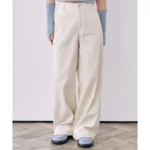 커버낫 WOMAN 우먼 코듀로이 와이드 팬츠 Ivory CO2303PT61IV 985364