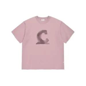 커버낫 쿨 코튼 시그니처 심볼 그래픽 티셔츠 핑크 CO2602ST52PI 985401