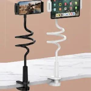 핸드폰 침대 거치대 누워서 자바라 태블릿 휴대폰 스마트폰 스탠드