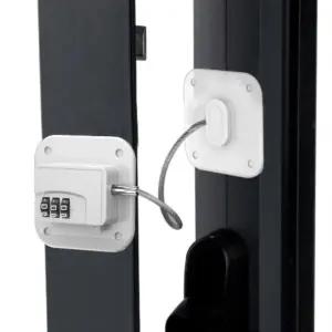 1초 부착 문열림방지 무타공 자물쇠 잠금 냉장고 서랍