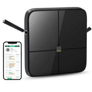 바디페디아 8전극 체중계, 디지털 욕실 43가지 지표 BMI/근육/ 분석, 체성분 모니터, 블루투스 홈 사용자 건강 장비 동기화