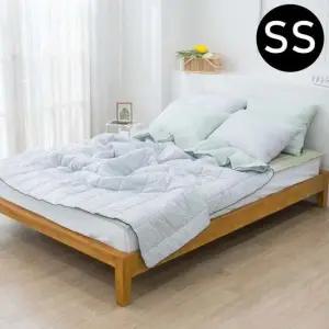 리플 순면 여름 이불 패드세트 (패드 카키 멜론)