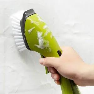 바닥타일청소 주방 세제브러쉬 세제 브러쉬 디스펜서