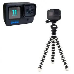 [골드스마일]고프로 호환 삼각대 11 액션캠 고릴라 GOPRO 블랙 셀