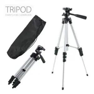 4단조절 컴팩트 수평계 DSLR 카메라 초경량 삼각대