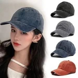 볼캡 야구 캐주얼모자 스타일 사계절 야구모자 워싱