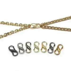 WOC 체인쇼트너 버클 가방 조절 길이 체인지갑 체인