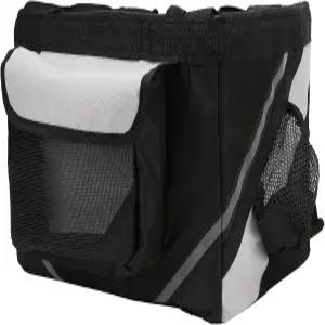 소형견을 위한 자전거 바구니 반려견 캐리어 방수 15x11x9.8인치 가방 경량화