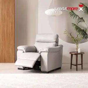 [시트앤모어]시저 1인용 리클라이너 소파(쿨그레이)