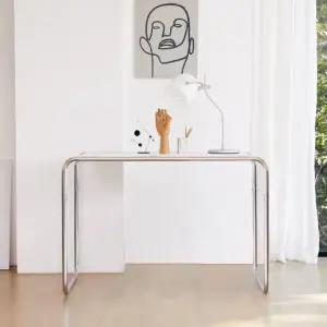 미드센츄리 모던 크롬 책상 테이블 고급형 900 1200 2colors