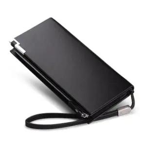 파우치가방 남성 가죽 장지갑 사각 파우치 손목 가방 클러치백