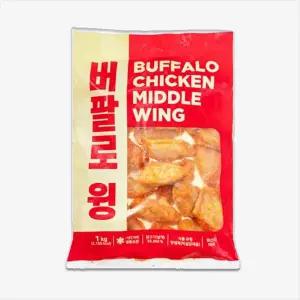 [러브프라이즈]버팔로윙 냉동치킨 닭날개 1kg