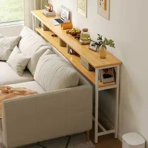 폭좁은 선반 얇은 원목 선반장 틈새장 책장 슬림 책꽂이