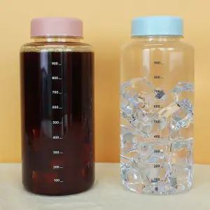 아이스 스탠다드 1리터 눈금보틀 1박스 56개 보틀 물병 마이보틀 물통