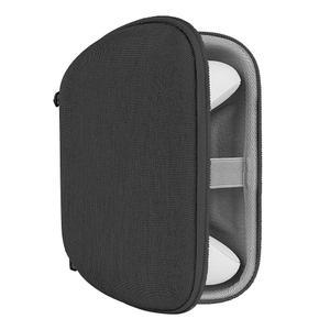 One Series X/S 하드 쉘 휴대용 가방 충전 케이블용 내부 메쉬 포켓이 있는 보호 보관함 다크 그레이 과 호환되는 GEEKRIA 컨트롤러 여행용 케이스