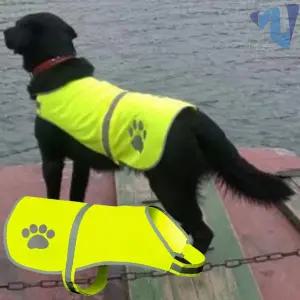 애견 대형견 야간 외출 산책 안전 형광옷 반사조끼 XL