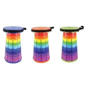 [무료배송] 놀이공원 대기 의자 휴대용 접이식 아코디언