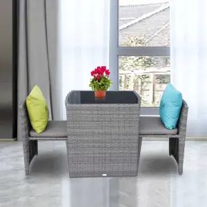 라탄 탁자 의자 아웃도어 의자세트 발코니 야외테이블