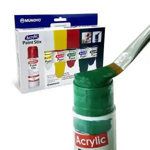전문가용 아크릴물감 스틱 6컬러 세트 대용량아크릴물감