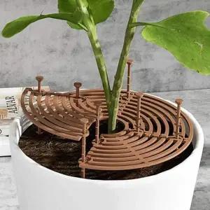 식물 흙 덮개 식물 덮개 고정대 뿌리 화초 화분 정원 원예 플라스틱