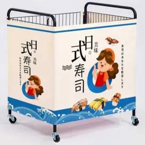 물류 철제 바구니 펜스 작업장 공장 금속 롤케이지