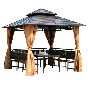 제이앤코_JNKO 야외바베큐장 럭셔리 프라이빗 휴식 공간 글램핑 카페 펜션 바베큐 정자