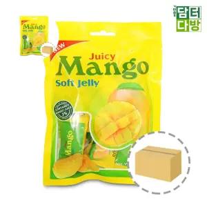 스낵 쥬시 망고 젤리 (24개입) 100g 1BOX