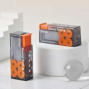 푸쉬업 크리에이티브 휴대용 치실 디스펜서 보관함