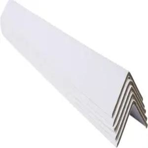 판지 가장자리 보호대 2인치 X 48인치 50팩 흰색 V보드 팔레트 모서리 배송용