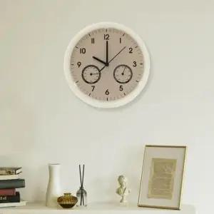 온도벽시계 온도습도계 벽걸이 시계 온도 습도