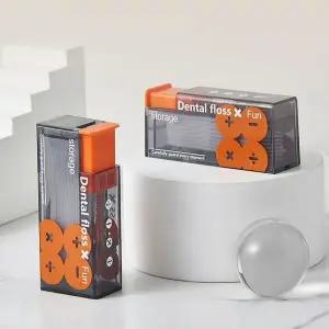 [RIZPICK]푸쉬업 크리에이티브 휴대용 치실 디스펜서 보관함