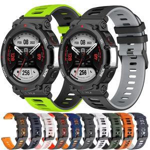 Amazfit T-rex3/2 용 실리콘 시계 밴드 Huami T-rex/pro 팔찌 액세서리 Correa 스마트 스포츠