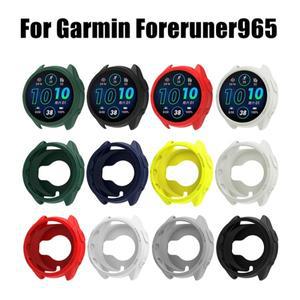 Garmin Foreruner 965 용 스크래치 방지 실리콘 보호대 케이스,  쉘 범퍼 프레임, 시계, 신제품