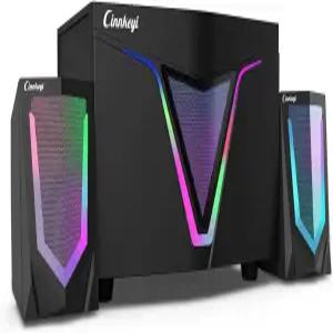 서브우퍼가 장착된 2.1 USB 구동 컴퓨터 스피커 서브우퍼-듀얼 4.7인치 중급 풀레인지 위성이 PC 다이내믹