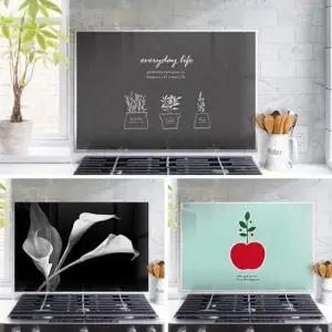 주방강화유리 주방아트보드 강화유리 600x600mm/렌지가드