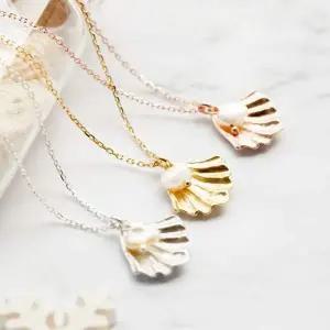 (실버) 아만티 진주 목걸이