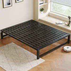 철제 조립식평상 베란다 테라스 들마루 검은 데크 침대