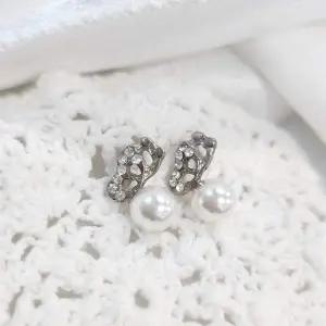 나비진주 귀걸이