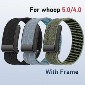 트윌 나일론 스트랩+프레임 (후프 5.0 스트랩, 4.0 밴드, 5 탄성 스트레치 스포츠 4용 시계줄)