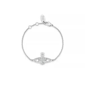 [비비안웨스트우드] 61020051 02P116 미니 바스 릴리프 체인 팔찌