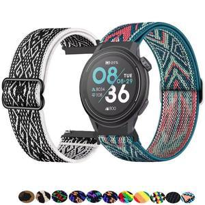SUUNTO RACE S/OCEAN/VERTICAL/5 9 PEAK PRO용 20/22 밴드, COROS 3 2 APEX Pro용 탄성 나일론 스트랩, 조