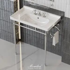 빈티지 클래식 세면대 인테리어 세면기 세라믹 아트 호장실