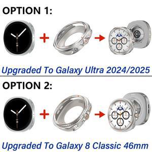 삼성 갤럭시 시계 8 44mm 보호 커버에 대한 고급 합금 케이스 액세서리에