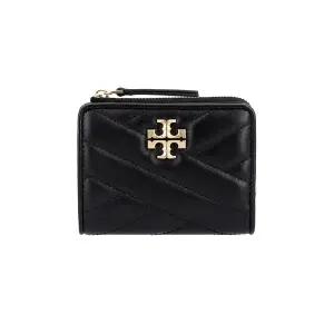 [신세계라이브쇼핑]토리버치 153121 001 키라 쉐브론 바이폴드 지퍼 반지갑