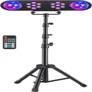 스탠드 파티 바 라이트 회전 볼 디스코 및 컬러풀 파 있는 ENDYSHOW DJ 긱 무브 밴드 댄스 웨딩 할로윈