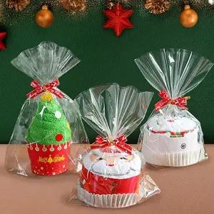 귀여운 MQC303M5 크리스마스 선물 답례품 핸드타올